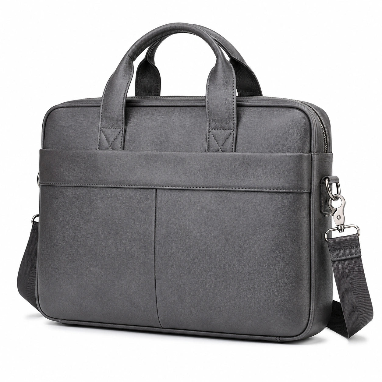 Sacoche pour ordinateur portable avec bandoulière sombre