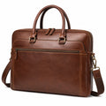 Sacoche marron pour ordinateur portable 15 pouces