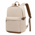 Sac à dos beige élégant 20L avec compartiment pour ordinateur portable